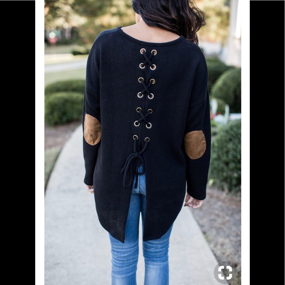 💫LACE UP BACK SWEATER! 💫